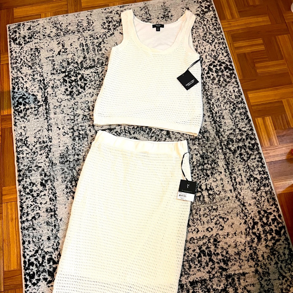 Crochet tank/ skirt set.